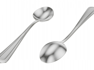 Soda Spoon Classic Cutlery Modello 3D