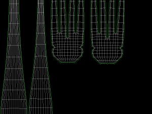 Fish Knife and Fork Generic Cutlery 3D Model