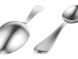 Table Dinner Spoon Generic Cutlery Modello 3D