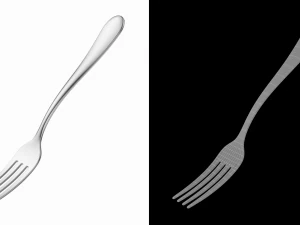 Fourchette De Table Couverts G&eacute;n&eacute;riques Modèle 3D