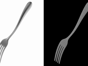 Fourchette De Table Couverts G&eacute;n&eacute;riques Modèle 3D