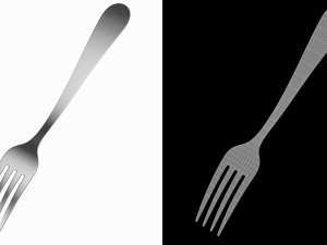 Table Dinner Fork Generic Cutlery Modello 3D