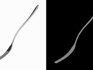 Table Dinner Fork Generic Cutlery Modello 3D