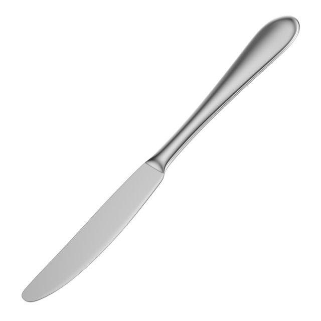 Table Dinner Knife Generic Cutlery Modello 3D .c4d .max .obj .3ds .fbx .stl .blend 