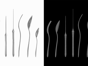 Classic Cutlery Set 7 Pieces COLLECTION Modelo 3D