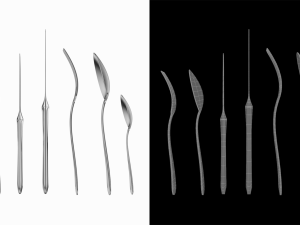 Classic Cutlery Set 7 Pieces COLLECTION Modelo 3D