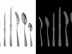 Classic Cutlery Set 7 Pieces COLLECTION Modelo 3D