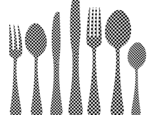 Classic Cutlery Set 7 Pieces COLLECTION Modelo 3D