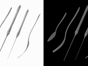 Classic Cutlery Set 5 Pieces COLLECTION Modello 3D