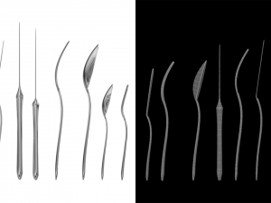 Classic Cutlery 12 Pieces COLLECTION 3D Model