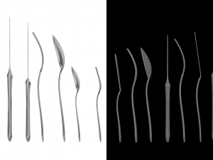 Classic Cutlery 12 Pieces COLLECTION 3D Model