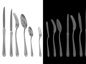 Classic Cutlery 12 Pieces COLLECTION 3D Model