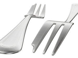 Classic Cutlery 12 Pieces COLLECTION 3D Model