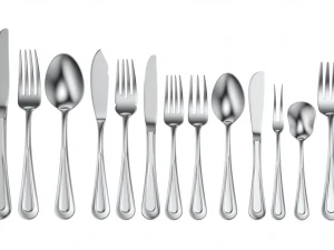 Classic Cutlery 17 Pieces COLLECTION 3D Model