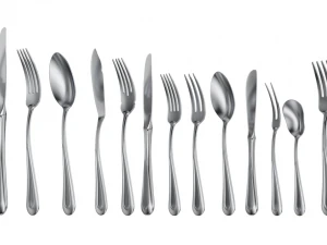 Classic Cutlery 17 Pieces COLLECTION 3D Model