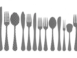 Classic Cutlery 17 Pieces COLLECTION 3D Model