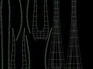 Classic Cutlery 17 Pieces COLLECTION 3D Model