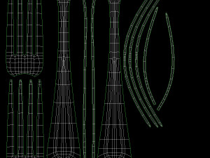Classic Cutlery 17 Pieces COLLECTION 3D Model