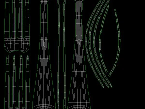 Classic Cutlery 17 Pieces COLLECTION 3D Model