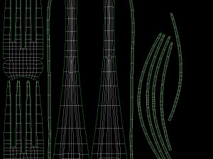 Classic Cutlery 17 Pieces COLLECTION 3D Model