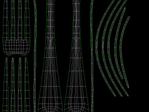 Classic Cutlery 17 Pieces COLLECTION 3D Model