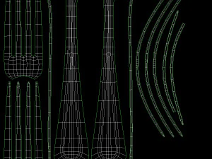Classic Cutlery 17 Pieces COLLECTION 3D Model