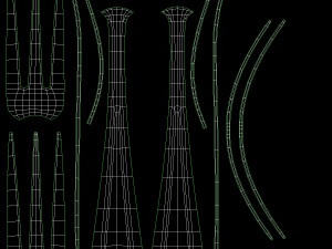 Classic Cutlery 17 Pieces COLLECTION 3D Model