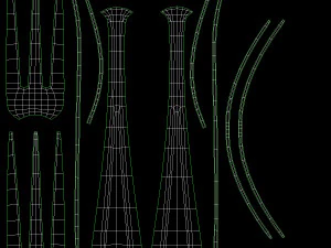 Classic Cutlery 17 Pieces COLLECTION 3D Model