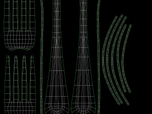 Classic Cutlery 17 Pieces COLLECTION 3D Model