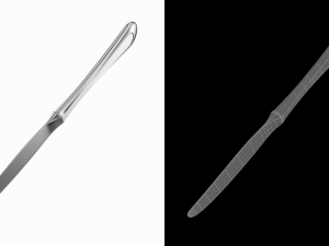 Table Dinner Knife Classic Cutlery Modello 3D