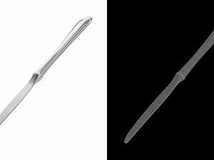 Coltello da tavola per posate classiche Modello 3D