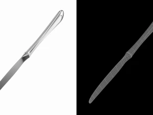 Coltello da tavola per posate classiche Modello 3D