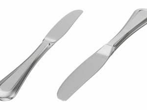 Table Dinner Knife Classic Cutlery Modello 3D