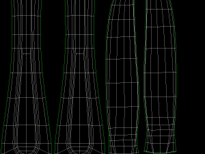 Coltello da tavola per posate classiche Modello 3D
