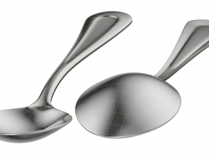 Tea Spoon Classic Cutlery 3D Model