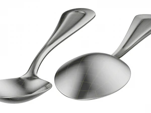 Tea Spoon Classic Cutlery 3D Model