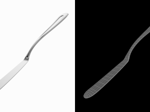 Butter Spreader Knife Classic Cutlery 3D Модель