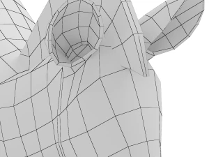 Maglia di base animale zebra Modello 3D