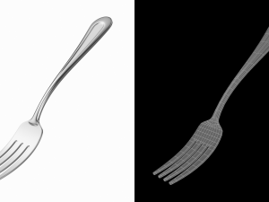 Salad Fork Classic Cutlery 3D Модель