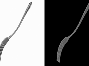 Salad Fork Classic Cutlery 3D Модель