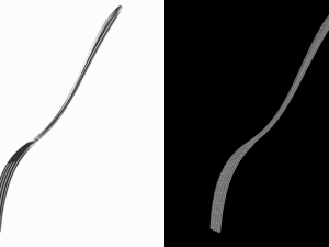 Salad Fork Classic Cutlery 3D Модель