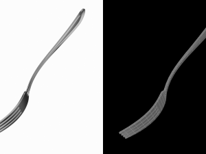 Salad Fork Classic Cutlery 3D Модель