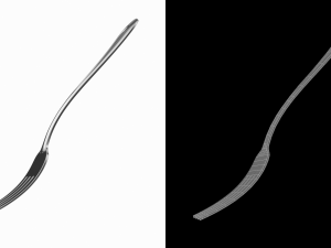 Salad Fork Classic Cutlery 3D Модель
