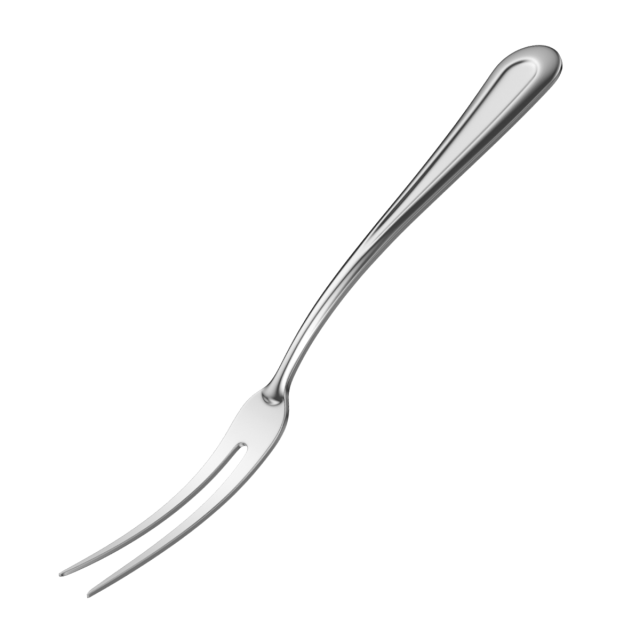 Fruit Fork Classic Cutlery 3D Model .c4d .max .obj .3ds .fbx .stl .blend 