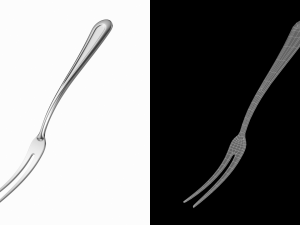 Fruit Fork Classic Cutlery 3D Model
