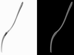 Fruit Fork Classic Cutlery 3D Model
