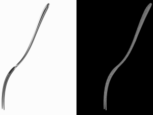 Fruit Fork Classic Cutlery 3D Model