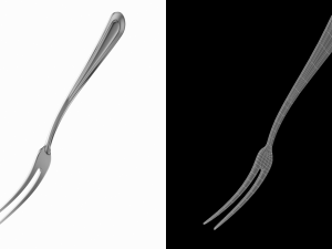 Fruit Fork Classic Cutlery 3D Model