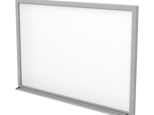 White Board PBR Modelo 3D