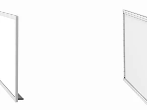 Whiteboard PBR 3D Modell